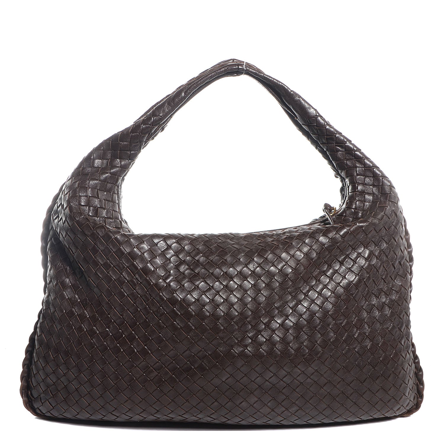 Bottega Veneta Nappa Intrecciato Large Veneta Hobo Ebano 1 of 9