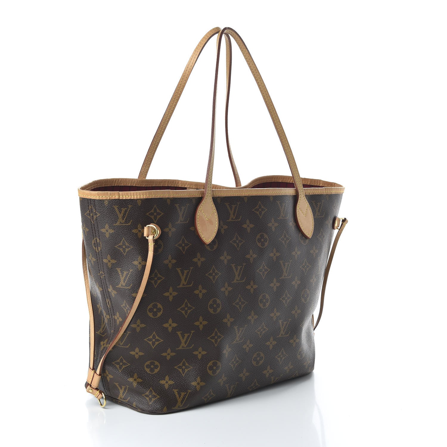 Louis Vuitton Monogram Neo Neverfull MM Fuchsia 3 of 11