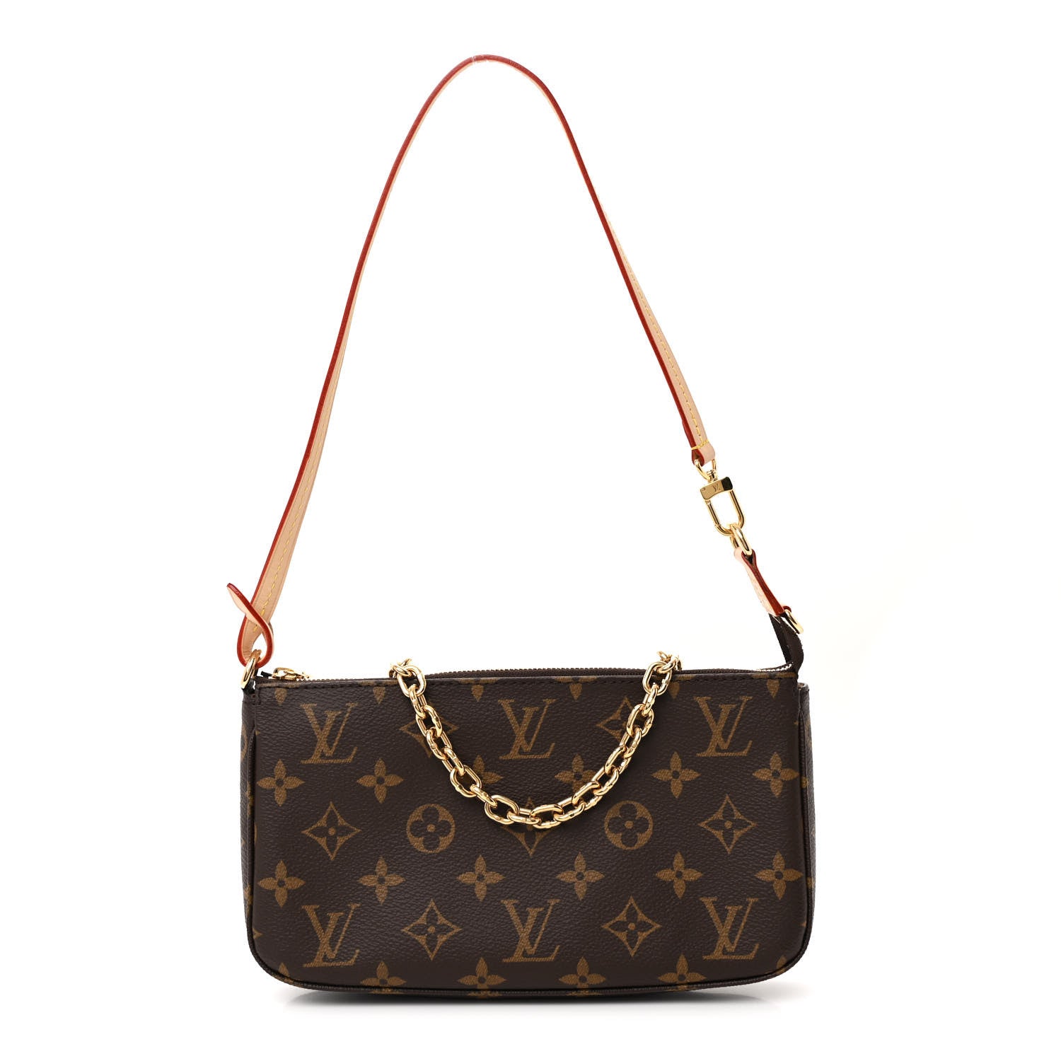Louis Vuitton Monogram Chain Pochette Accessories 1 of 10