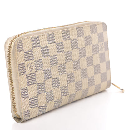 Louis Vuitton Damier Azur Zippy Organizer Wallet 3 of 12