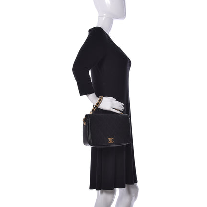 Chanel Caviar Quilted Medium Fashion Therapy Flap Bag Black 3 of 10