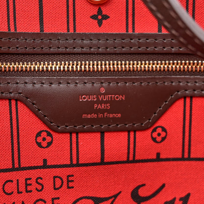 Louis Vuitton Damier Ebene Neverfull MM 7 of 11