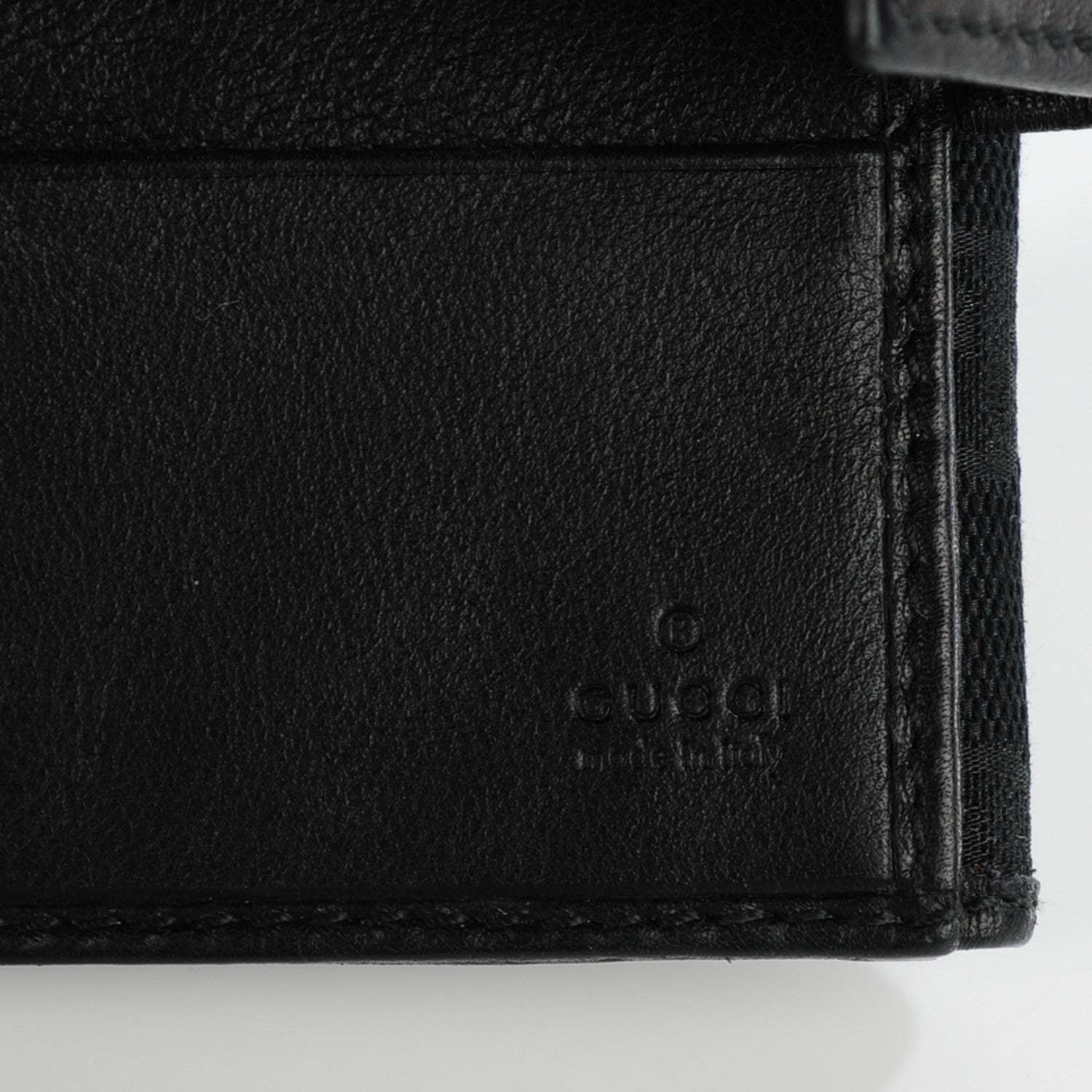 Gucci Monogram New Britt French Wallet Black 6 of 7