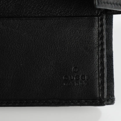 Gucci Monogram New Britt French Wallet Black 6 of 7