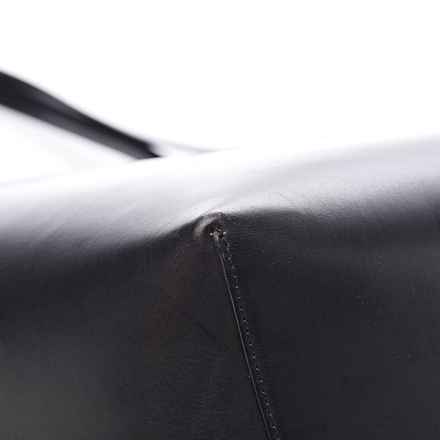 Mansur Gavriel Calfskin Large Shopping Tote Black Flamma 20 of 24