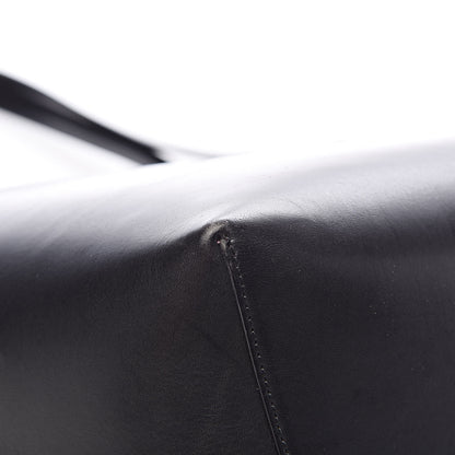 Mansur Gavriel Calfskin Large Shopping Tote Black Flamma 20 of 24