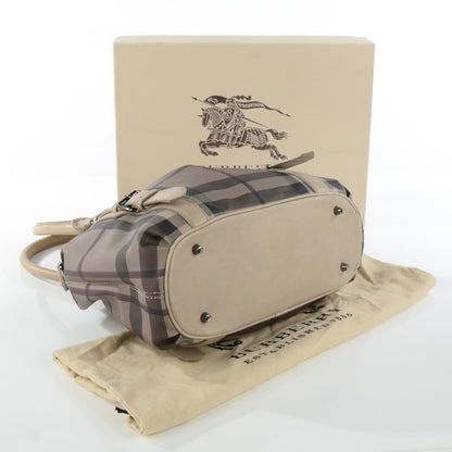 Burberry Smoked Check Small Northfield Tote Trench 4 of 8