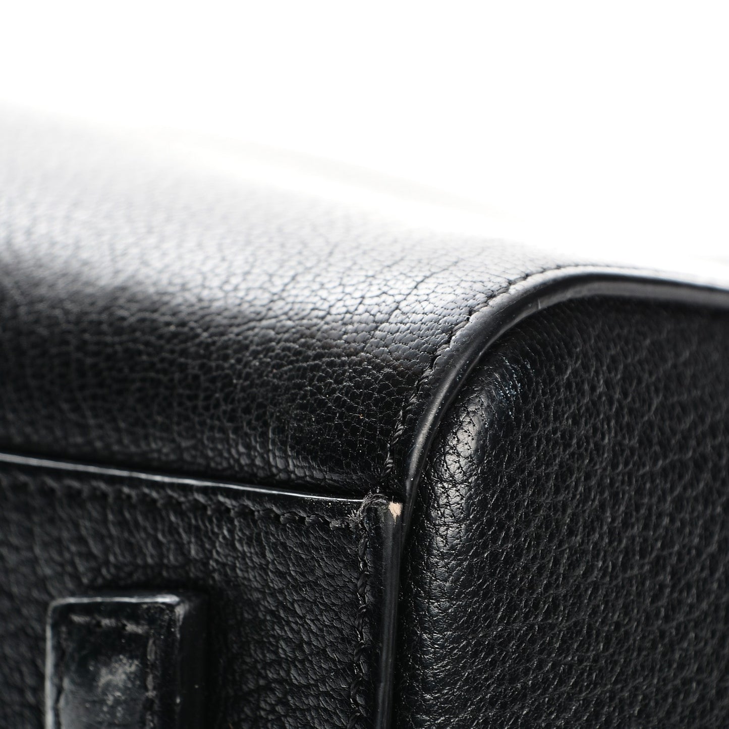 Sugar Goatskin Mini Antigona Black