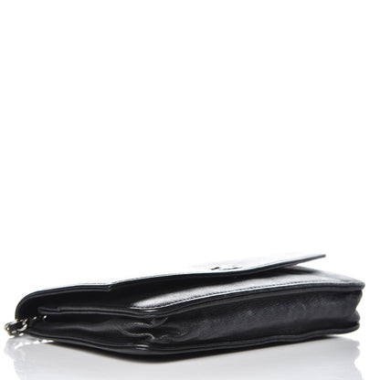Chanel Caviar Sevruga Wallet On Chain WOC Black 4 of 23