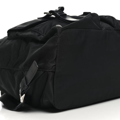 Prada Nylon Vela Medium Backpack Black 8 of 9