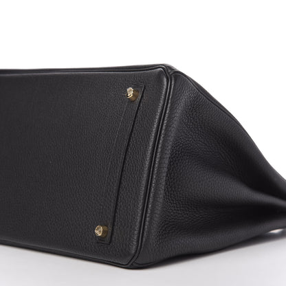 Hermes Togo Birkin 35 Black 7 of 10