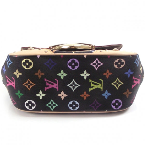 Louis Vuitton Monogram Multicolor Marilyn Black 4 of 6