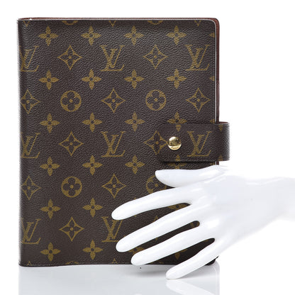 Louis Vuitton Monogram Large Ring Agenda Cover 2 of 12