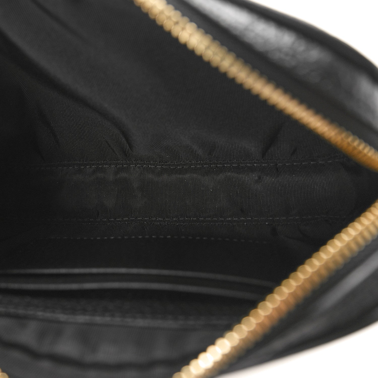 Gucci Dollar Calfskin Super Mini GG Marmont Chain Shoulder Bag Black 5 of 10