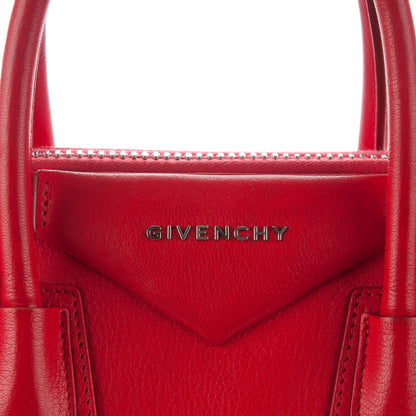 Givenchy Sugar Goatskin Small Antigona Red 5 of 11