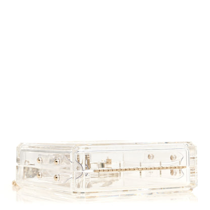 Chanel Transluscent Plexiglass Perfume Bottle Clutch 4 of 11