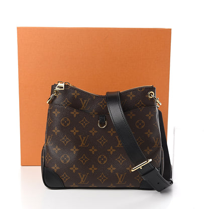 Louis Vuitton Monogram Odeon PM Black 10 of 10
