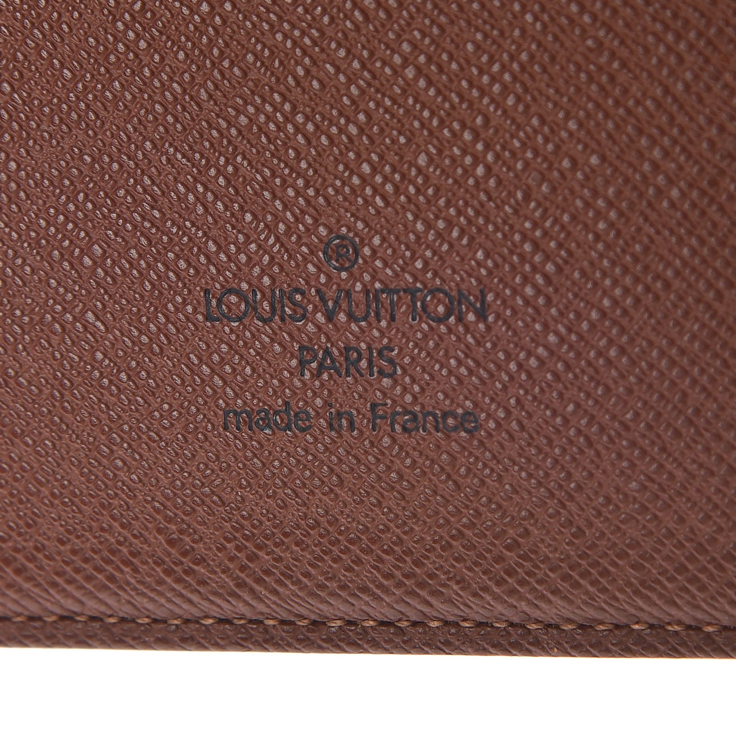 Monogram Large Ring Agenda Cover