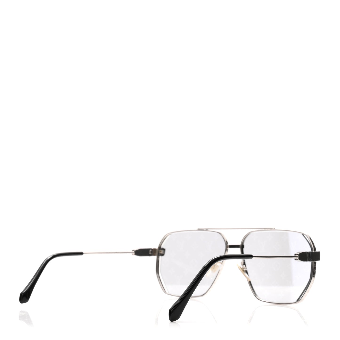 Metal LV Monogram Sunglasses Z1834U Silver