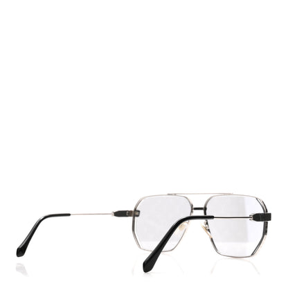 Louis Vuitton Metal LV Monogram Sunglasses Z1834U Silver 5 of 9