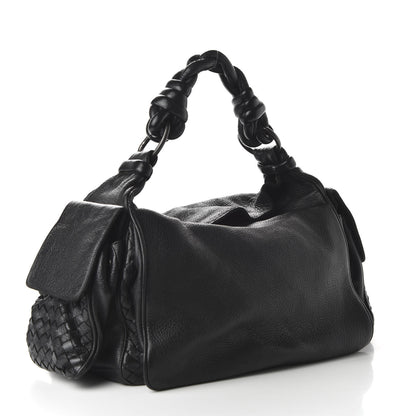 Bottega Veneta Cervo Cocker Hobo Black 3 of 12