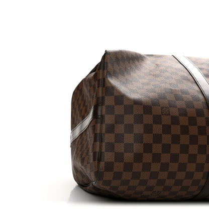 Louis Vuitton Damier Ebene Keepall Bandouliere 55 9 of 10