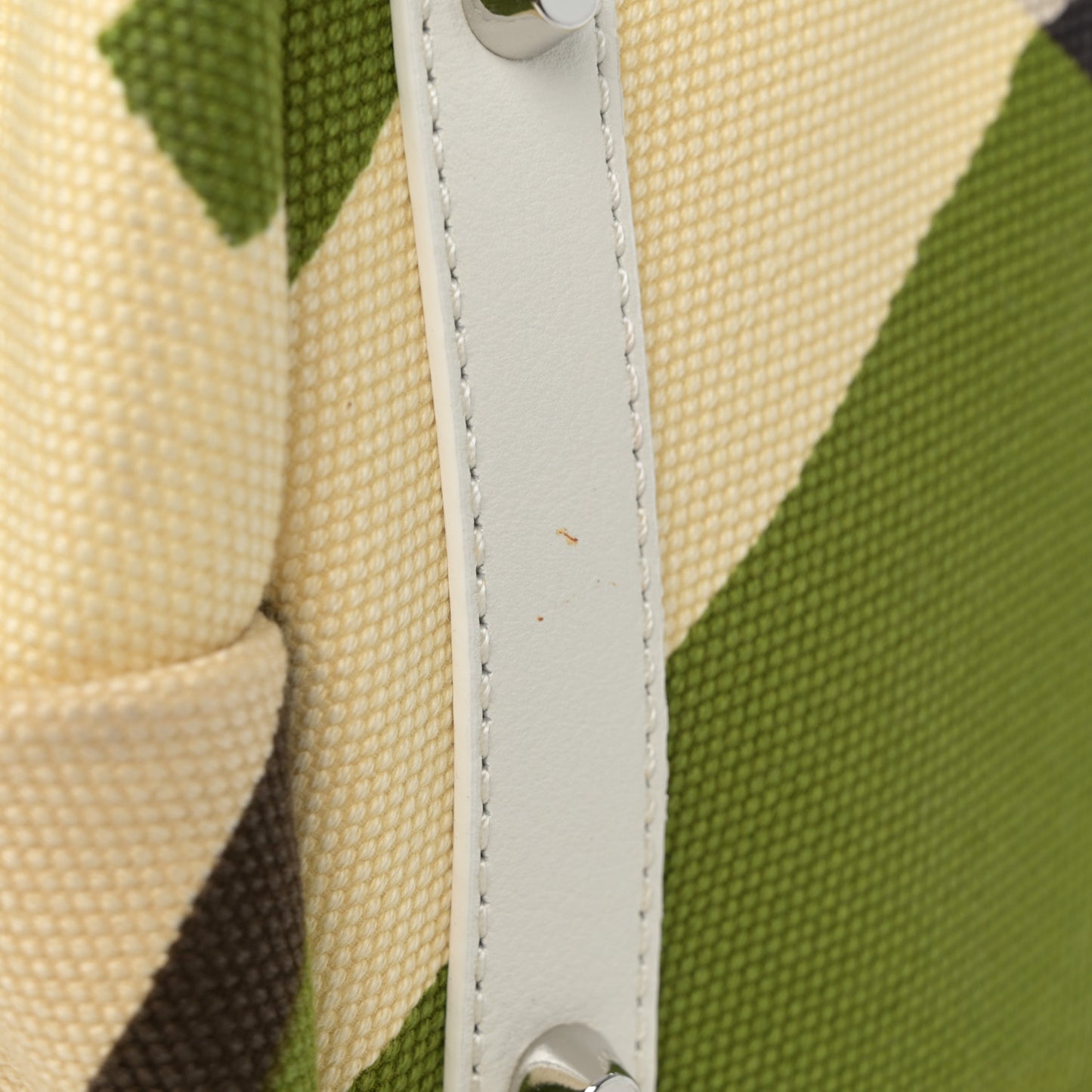 Canvas Mega Check Seaton Tote Bright Fern