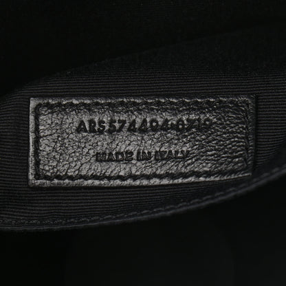Saint Laurent Calfskin Matelasse Monogram Lou Camera Bag Navy 7 of 10