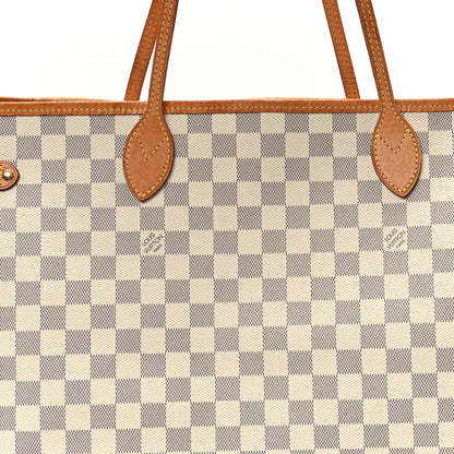 Louis Vuitton Damier Azur Neo Neverfull GM Rose Ballerine 10 of 12