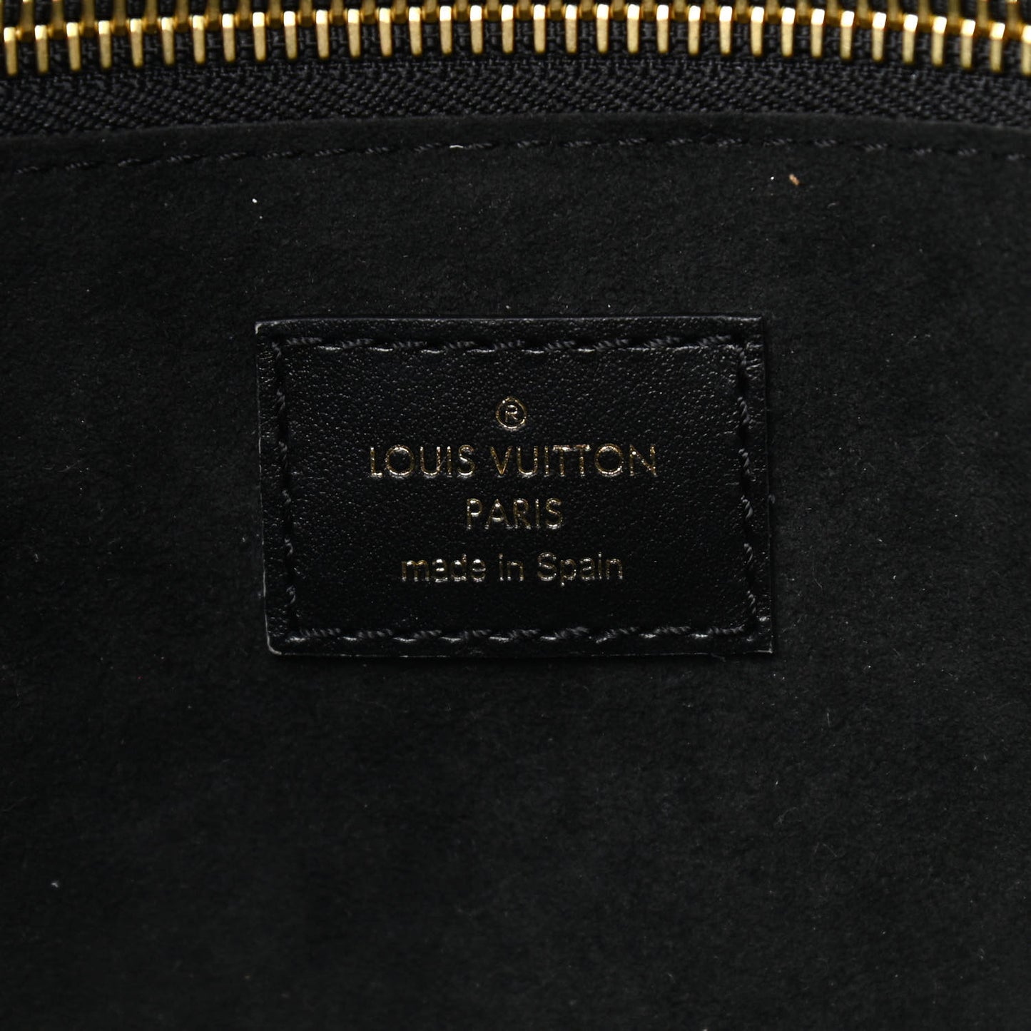 Empreinte Monogram Giant Broderies Neverfull MM Black