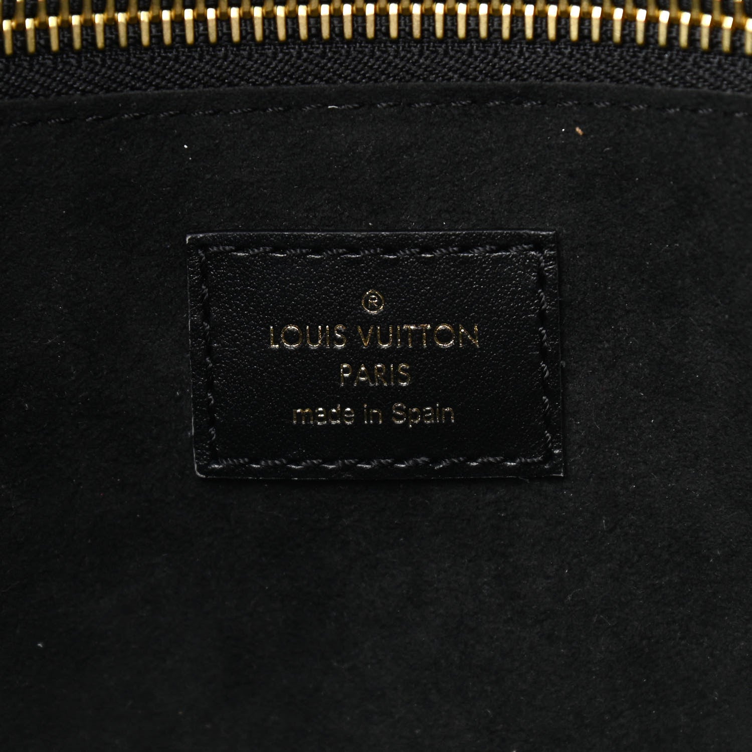 Louis Vuitton Empreinte Monogram Giant Broderies Neverfull MM Black 7 of 11