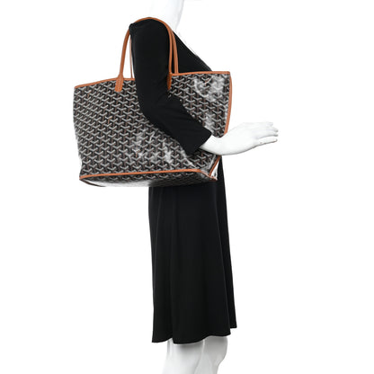 Goyard Goyardine Reversible Anjou PM Black Gold 2 of 20