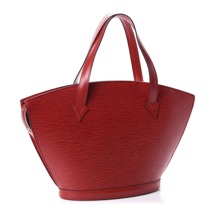 Louis Vuitton Epi Saint Jacques PM Castillan Red 3 of 11