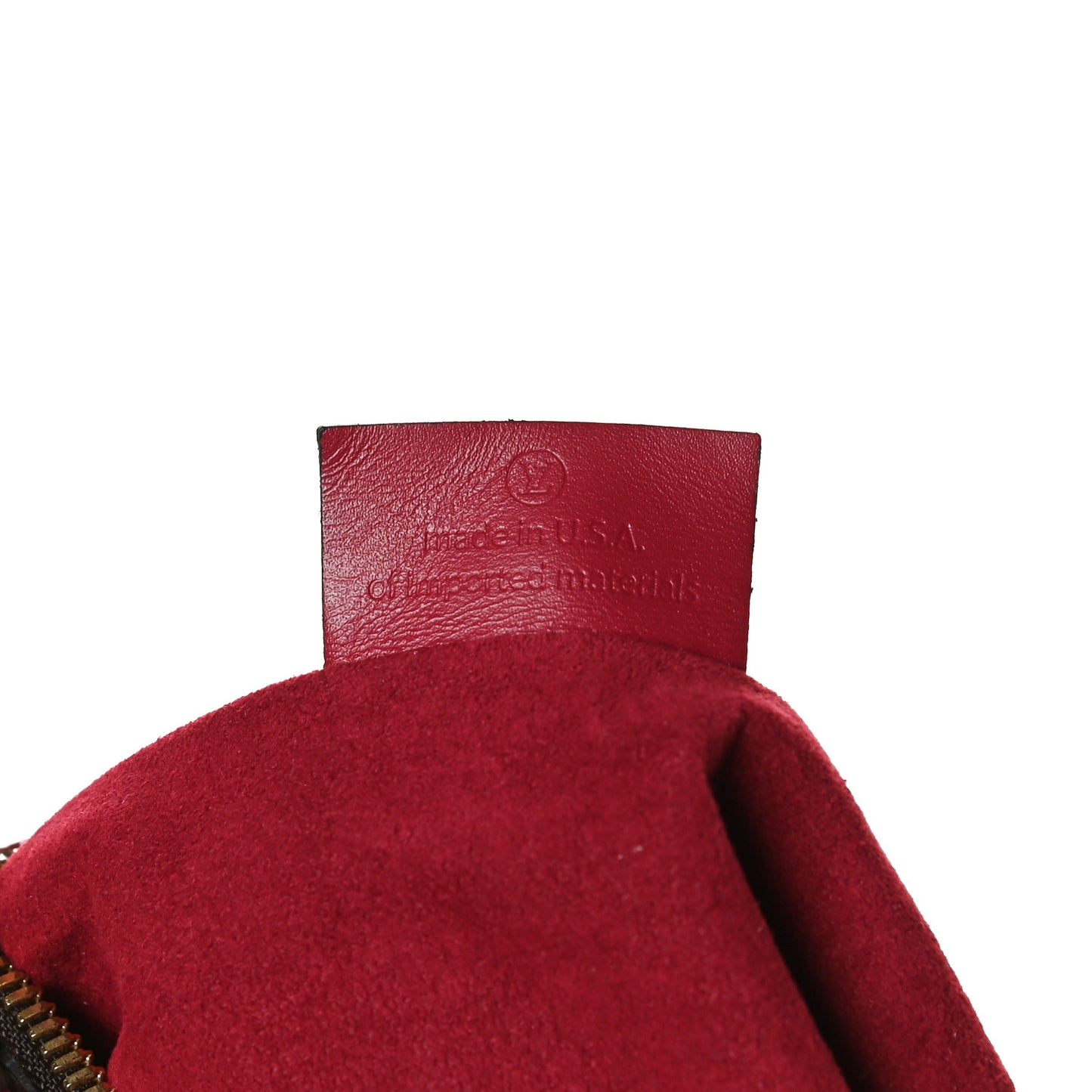 Monogram Flower Zipped Tote PM Lie de Vin