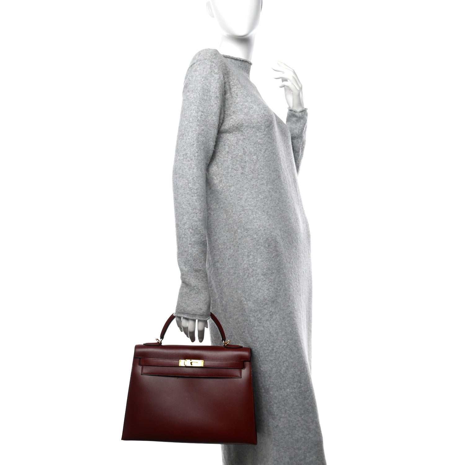 Hermes Box Kelly Sellier 32 Rouge H 2 of 14