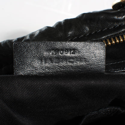 Givenchy Textured Sheepskin Medium Pandora Pepe Messenger Black 8 of 9