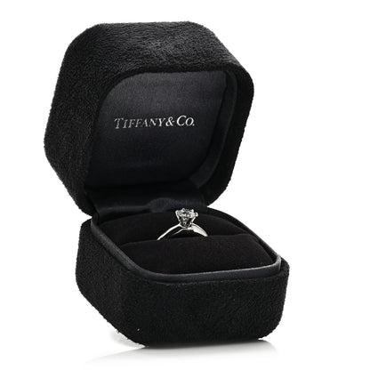 Tiffany Platinum Diamond .54ct Solitaire Engagement Ring 53 6.5 7 of 7