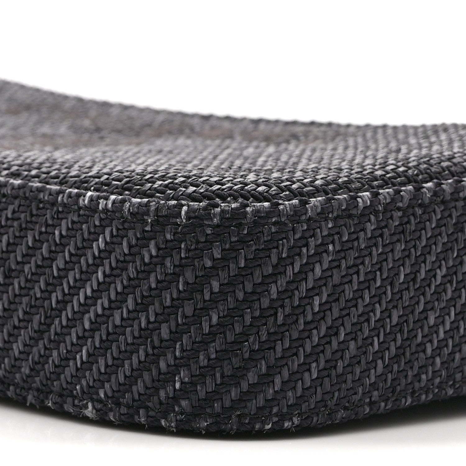 Chanel Lurex Straw Small Deauville Clutch With Chain Blue 13 of 14