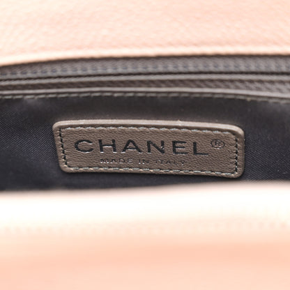 Chanel Caviar Quilted Grand Shopping Tote GST Light Pink 6 of 11