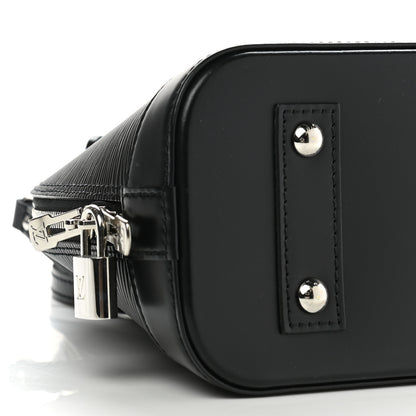 Louis Vuitton Epi Alma BB Black 8 of 9