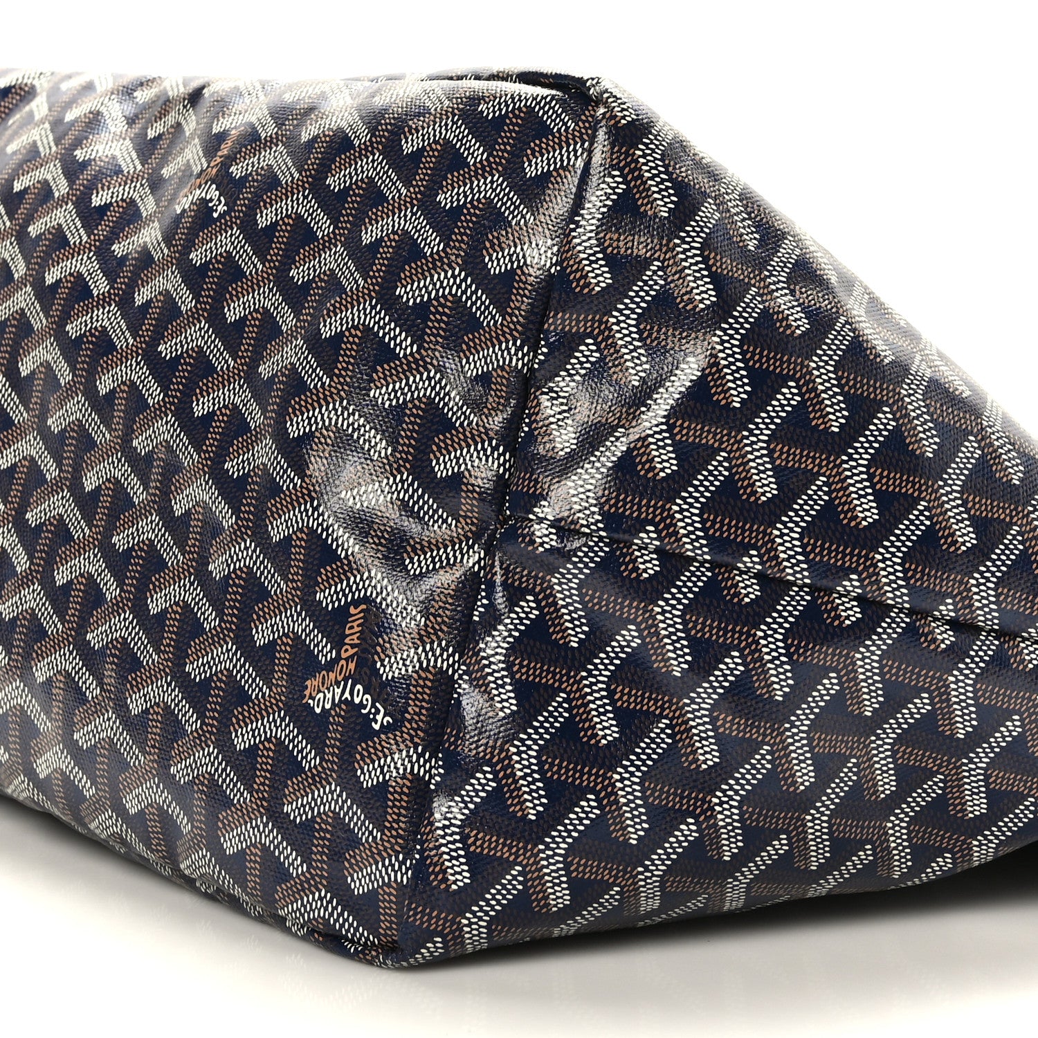 Goyard Goyardine Saint Louis GM Navy 8 of 9