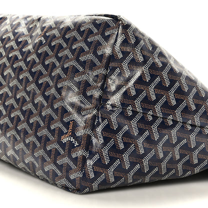 Goyard Goyardine Saint Louis GM Navy 8 of 9