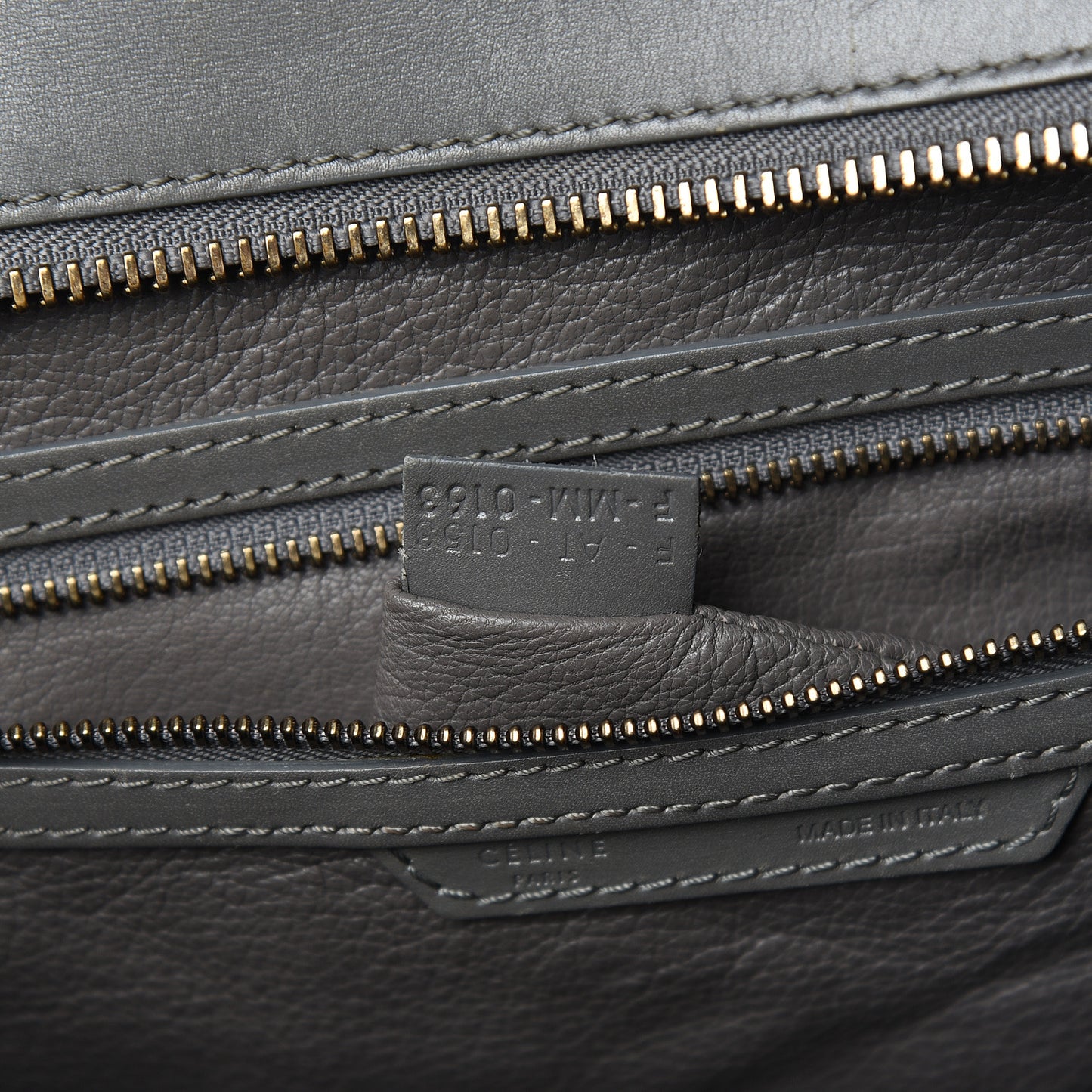 Smooth Calfskin Mini Luggage Smoke