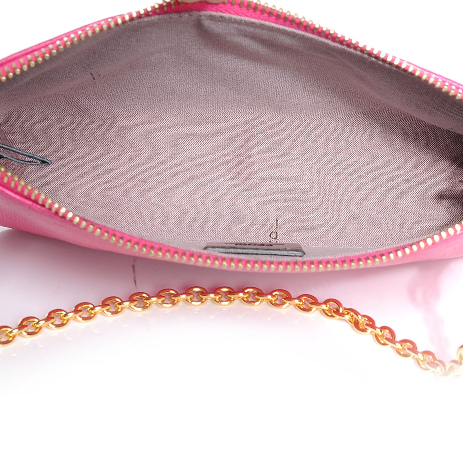 Fendi Vitello Elite Pochette Ciclamino 5 of 9