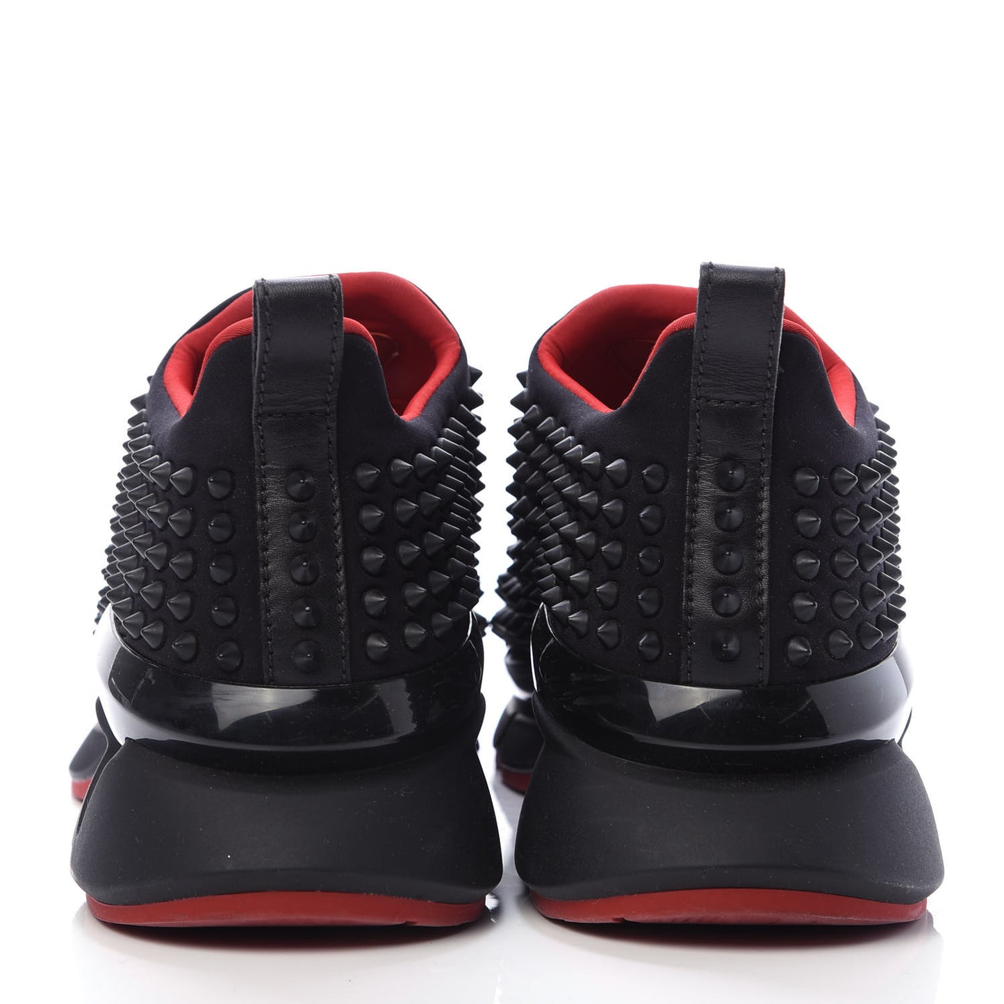 Neoprene Spike Sock Donna Flat Sneakers 42 Black