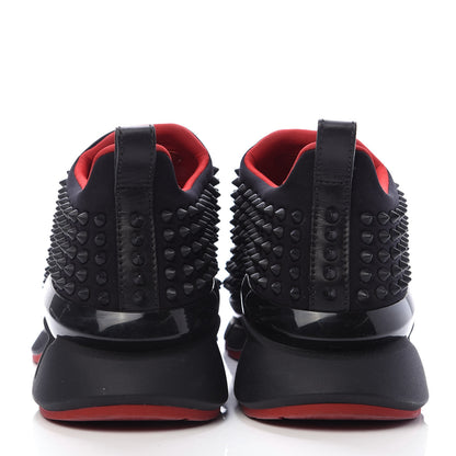 Christian Louboutin Neoprene Spike Sock Donna Flat Sneakers 42 Black 6 of 9