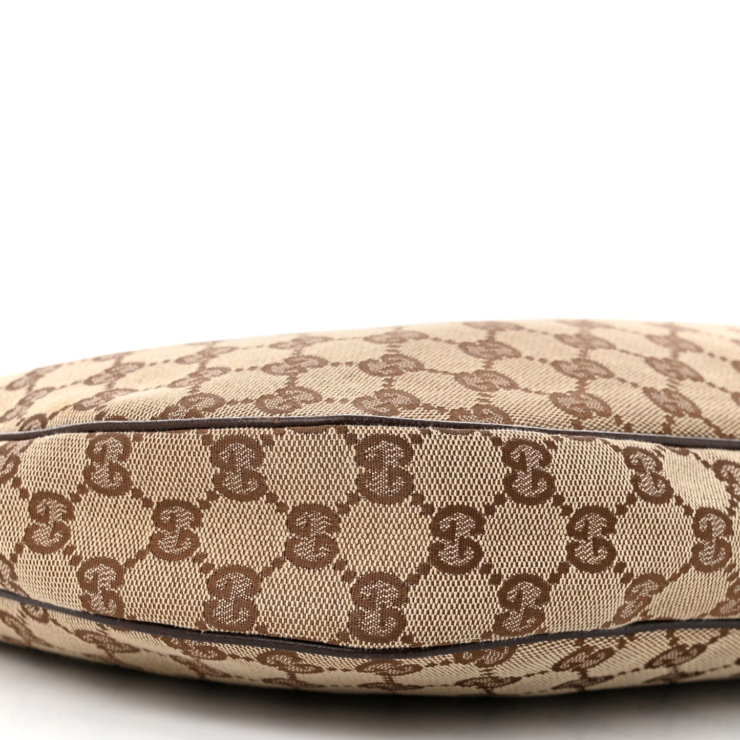 Monogram Medium Half Moon Hobo Dark Brown