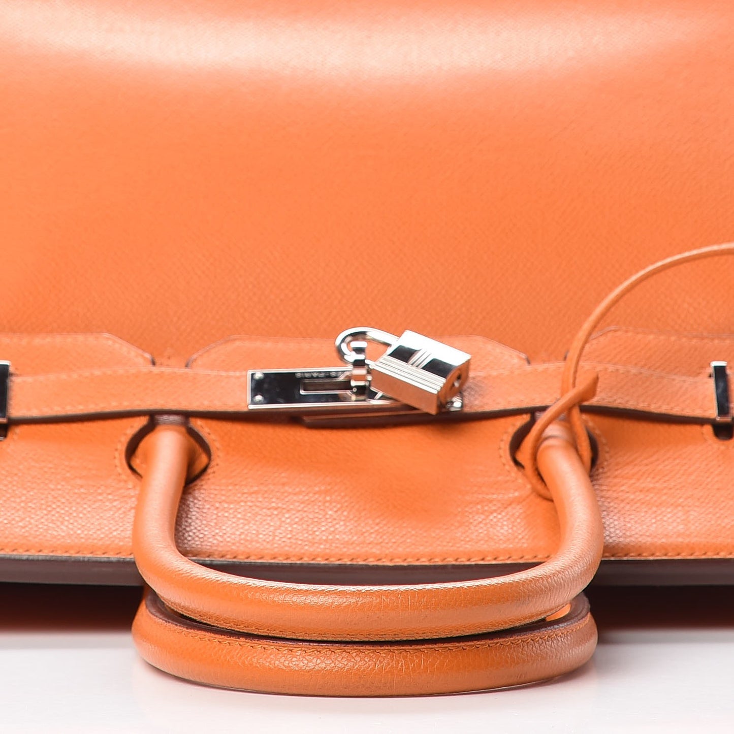 Epsom Birkin 35 Orange