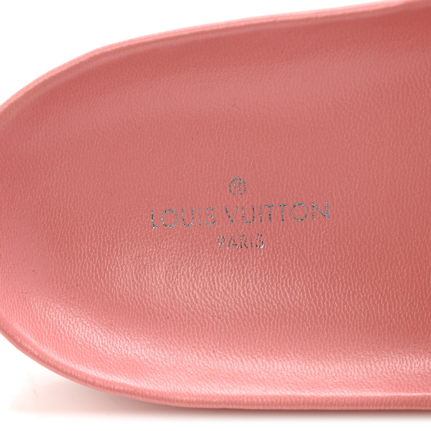 Louis Vuitton Patent Monogram Bom Dia Flat Mule 37 Rose White 8 of 11