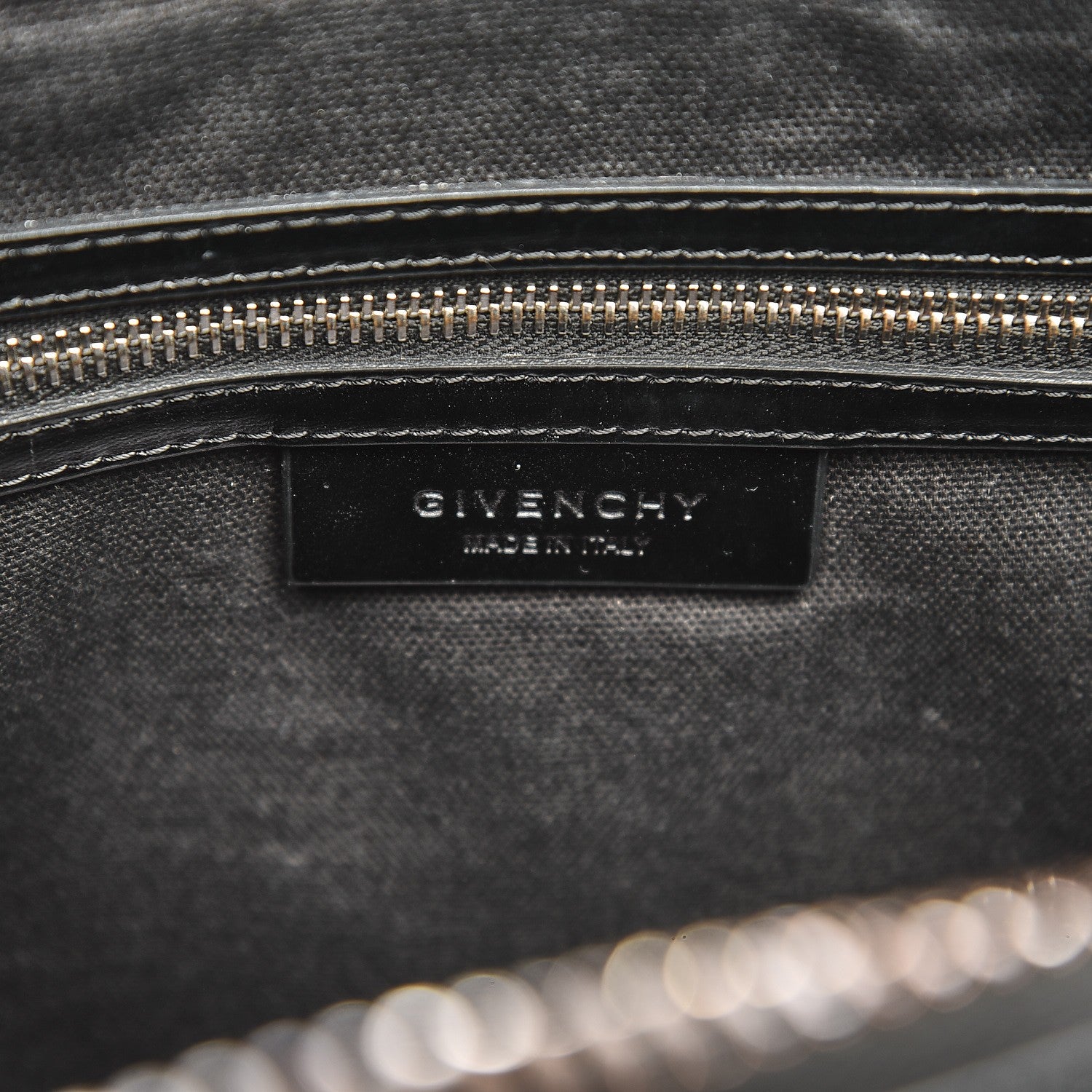 Givenchy Shiny Lord Calfskin Medium Antigona Black 7 of 10